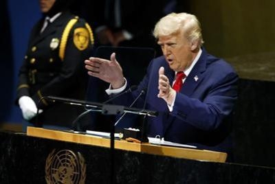 特朗普联大演说 批联合国未阻止移民
