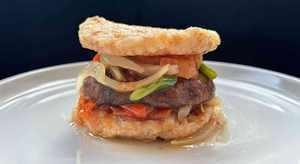 无麸质素食谱：香煎土豆汉堡 麸质过敏朋友必试